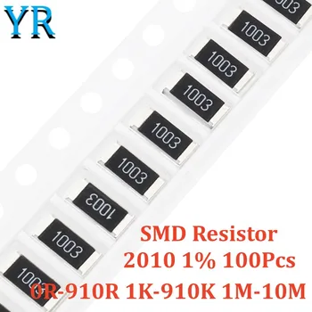 100Pcs 20101%SMD Resistor 0R-910R 1K-910K 1M-10M 6.2 K 2M 15K 68K 20R 6.8 K 1.6 สเปนเซอร์รี้ดครับ R 680R 20R 10M 27K 4.7 สเปนเซอร์รี้ดครับ R 47R 1.2 K 820K