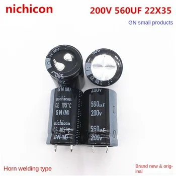 (1PCS)200V 560UF 22X35 Nippon Nippon electrolytic capacitor 560UF200V 22*35 GN 105 องศา