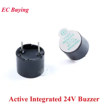 5pcs ที่ทำงานอยู่ Buzzer 24V TMB12A2412*9.5 อืม 12x9.5mm มินิ Piezo Buzzers สำหรับ Arduino DIY อิเล็กทรอนิกส์