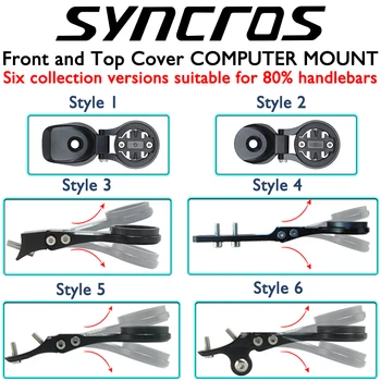 6 รูปแบบ SYNCROS ยูเมานท์ติดยา RC/IC ข้อความด่วนทันใจ Integrated วงเล็บปิด CRESTON IC SL Alloy คอมพิวเตอร์ยืนอยู่บนถนนรูปกระจัจักรยานส่วน