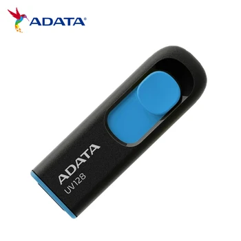 ADATA พอร์ต USB แฟลชไดรฟ์แบบ USB 3.2 การโอนถ่ายข้อมูลที่เก็บกุญแจแฟลชไดร์ฟความทรงจำการ์ด Pendrive 16GB 32GB 64GB 128GB