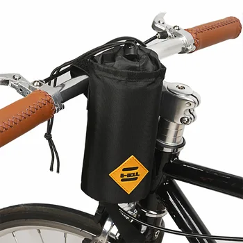 B-วิญญาณขอจักรยานรูปกระจัห้ามถุงอาหารหาของกินเล่นห้องเก็บของขวดน้ำ Bikepacking จักรยานกระเป๋า Touring Commuting Insulated Pouch