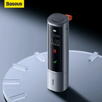 Baseus แอลกอฮอล์ Tester มืออาชีพ Breathalyzer Alcotest กับทำให้มีการแสดแบบดูอัลโหมดเปลี่ยนสำหรับแอลกอฮอล์มิเตอร์ Alcool Tester