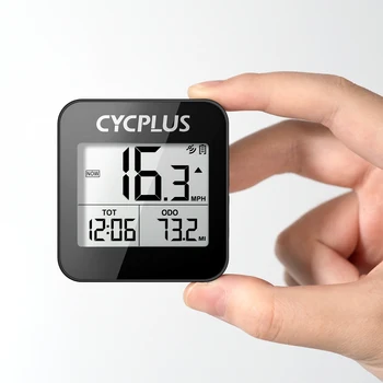 CYCPLUS G1 IPX6 เครือข่ายไร้สายจักรยานคอมพิวเตอร์ Waterproof Cycling จีพีเอส Speedometer เตอร์ไซค์เครื่องประดับ