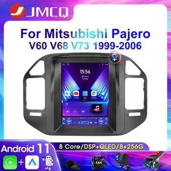 JMCQ 2Din 4G Android อน 11 โมยรถวิทยุเพื่อ Mitsubishi Pajero V60 V68 V731999-2006 มัลติมีเดีย name โปรแกรมเล่นวิดีโอ name นำร่องจีพีเอส Carplay