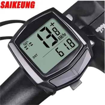 SaiKeung โอดิจิตอลปั่นจักรยานหรอ Speedometer Odometer จักรยานเครื่องประดับ Waterproof จักรยาน Cycling ความเร็วเคาน์เตอรหัสบนโต๊ะ