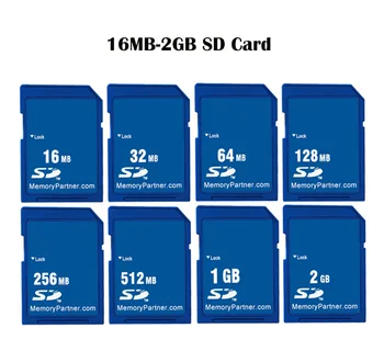 SD การ์ดความทรงจำการ์ด 16MB 32MB 64MB 128MB 256MB 512 เมกะไบต์ 1GB 2GB SDXC SD ปลอดภัยดิจิตอลแฟลช Cartao เดอ Memori Carte นอิสระส่ง