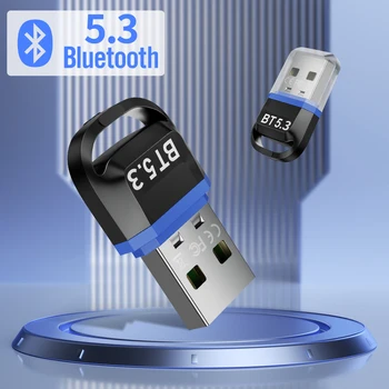 พอร์ต USB บลูทูธอะแดปเตอร์ 5.35.0 สำหรับพิวเตอร์บลูทูธ Dongle ผู้รับพอร์ต USB เครื่องส่งสัญญาสำหรับเครือข่ายไร้สายลำโพงเสียงเมาส์ผู้รับแล็ปท็อป