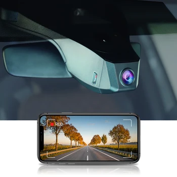 รถ DVR สำหรับ VW Volkswagen บัตรประจำตัวครรับ4 ID4 หมายเลข 4 AWD มืออาชีพ S X GTX อีกอย่าง CROZZ ร Fitcamx แดชบกล้องวีดีโอบันทึกเสียงของกล้อง 4K เครื่องประดับ