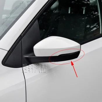 สีดำสีขาวซ้าย/ขวาด้านข้างฝั่งกระจกหน้าปกสำหรับ VW โปโลวี MK56R 6C 2009-2017 นฝาด้านบน/ด้านล่างแทนที่