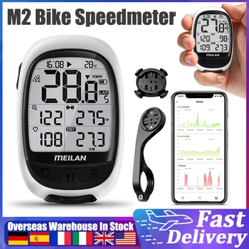 เอ็ม 2 ฉลาดขี่จักรยาน Speedometer โกลบอลตำแหน่งของระบบคอมพิวเตอร์ขี่จักรยาน BT เครือข่ายไร้สาย Waterproof Backlight จักรยาน Odometer สุนัขไม่มีสัญญาณกันขโมยและ Cycling