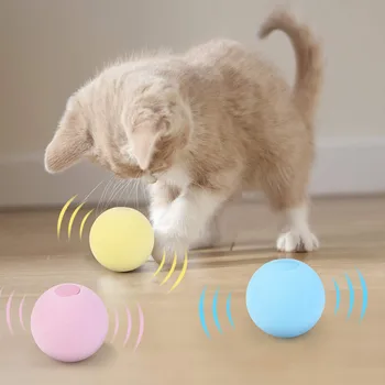 แมวของเล่นแบบโต้ตอบลูกบอล Catnip แมวการฝึกของเล่นแมวเครื่องประดับ Fidget ของเล่น Gatos Accesorios สัตว์เลี้ยงอุปกรณ์ผลิตภัณฑ์ของเล่นสำหรับแมว
