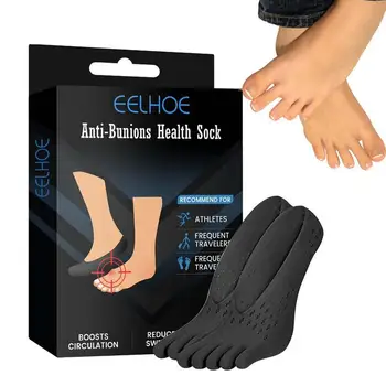Breathable ห้านิ้วเท้าถุงเท้า Orthopedic การบีบข้อมูลถุงเท้าผู้หญิงนิ้วเท้าของถุงเท้า Ultra น้อยตัด Liner Antiskid ถุงสุขภาพ