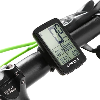 Lixada พอร์ต USB จักรยาน Speedometer Name เครือข่ายไร้สายขี่จักรยาน Cycling คอมพิวเตอร์จักรยาน Odometer สุนัขไม่มีสัญญาณกันขโมยและ Cycling ขาดไม่+ไว้